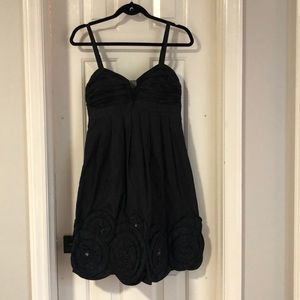 Black cocktail dress